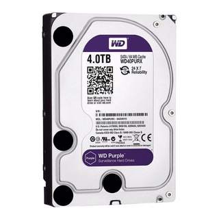 WD Purple 3.5” HDD CCTV(สีม่วง) 4TB