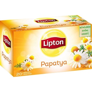 ชาคาโมมายล์ จากตุรกี / Lipton 1 กล่องมี 20 ซอง