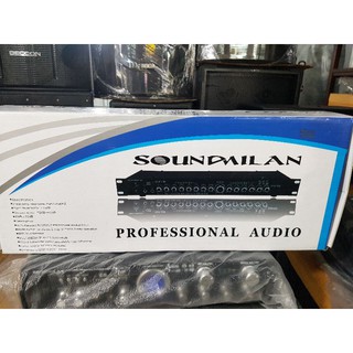 ปรีขับพาเวอร์ยี่ห้อ Sound Milan รุ่น 509 รุ่นนี้บลูทูธไม่รองรับบลูทูธ สอบถามลายไอดีลาย 0863594117