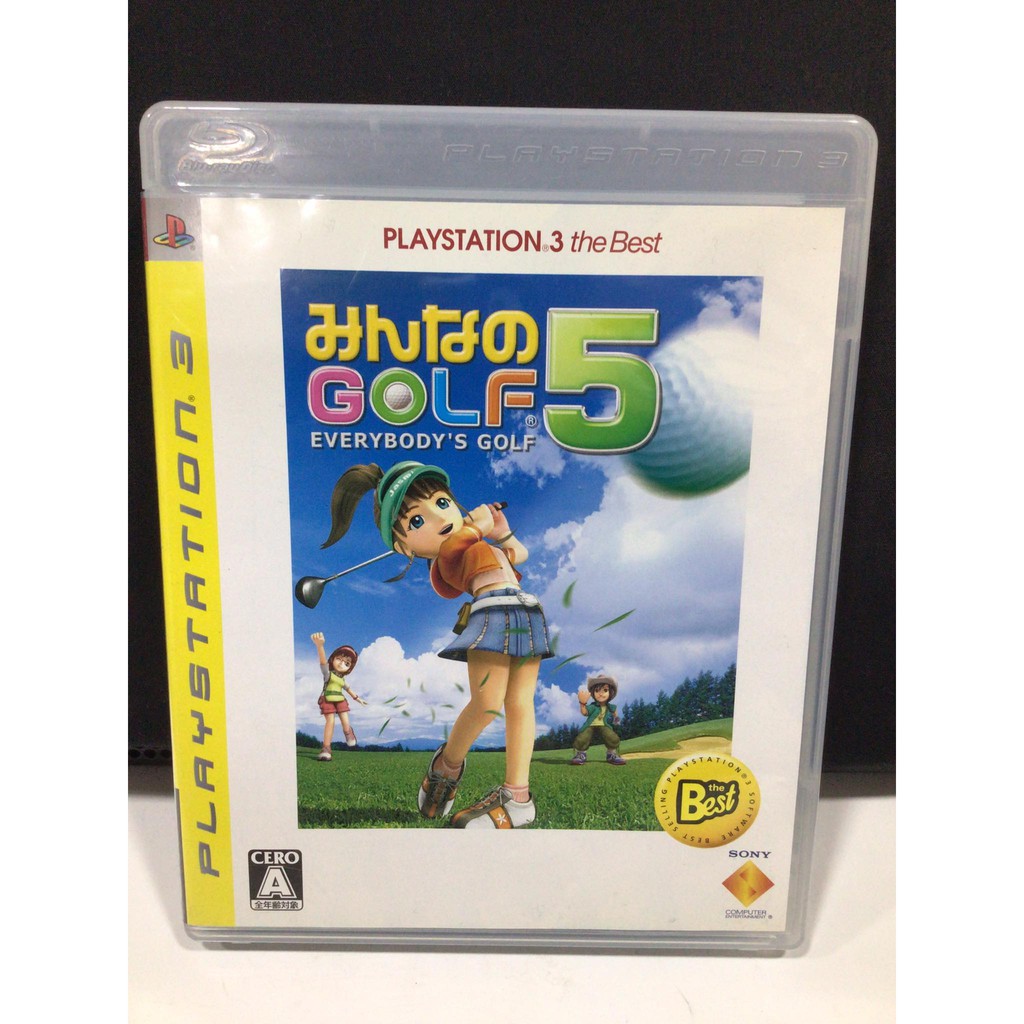 แผ่นแท้ [PS3] Minna no Golf 5 (Japan) (BCJS-30011 | 70005 | 70020 