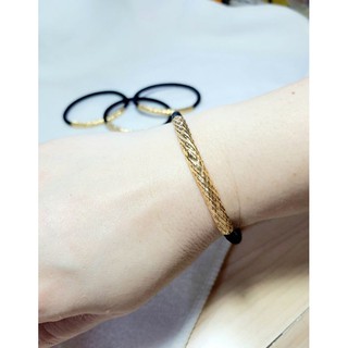 บาร์อิตาลีข้อมือชุบทองคำ18k สินค้านำเข้า มีที่นี่ ที่เดียว