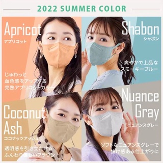 IRIS daily fit แบบซอง5ชิ้น สีใหม่ summer ปี2022 หน้ากากอนามัยญี่ปุ่น