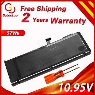 Golooloo 10.95V 57Wh A1382 A1286 Laptop Battery For Apple Macbook Pro 15&amp;quot; Early 2011 Late 2011 Mid 2012 020-7134-01