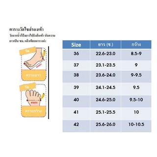 prettycomfort รองเท้าแฟชั่น หน้าสวมหัวแหลม มีไซส์ใหญ่42 เปิดด้านหลัง สูง2นิ้ว ขนาดปกติ SM3363