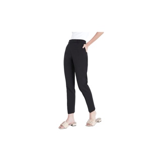 YNO Ultimate straight leg trousers กางเกงทำงานขายาวตะขอหน้า ทรงกระบอกเล็ก 27132