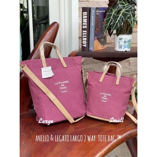 💕 ANELLO &amp; LEGATO LARGO 2 WAY  TOTE BAG ™