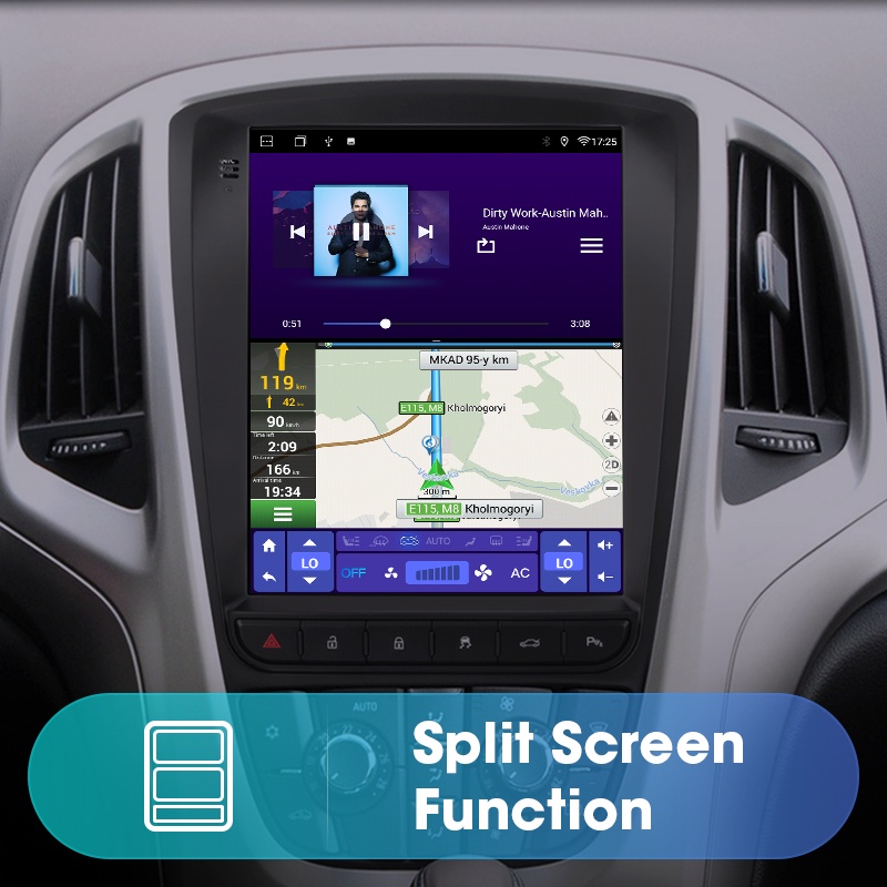 Dab /Dab 2 64GB Android Autoradio pour Opel Corsa Astra 7 Pouces Écran