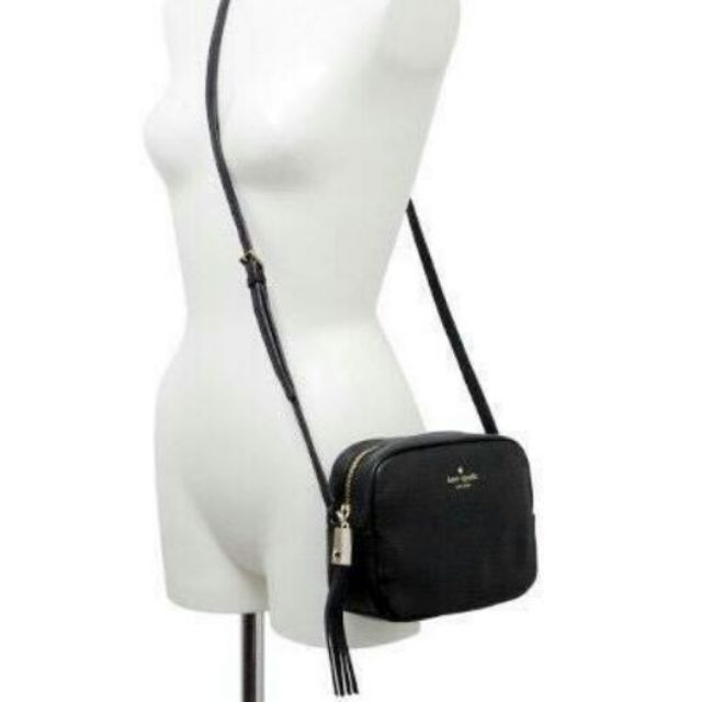 KATE SPADE LEATHER CROSSBODY (Outlet แท้ 100%)