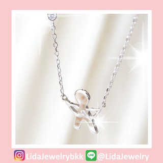 สร้อยคอเงินแท้ Pixie Dust ♡Lida Jewelry ของขวัญ