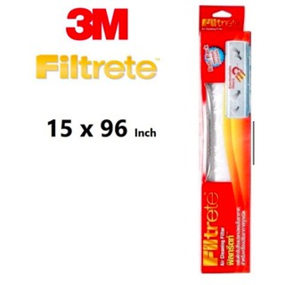 3M Filtrete ฟิลทรีตท์ แผ่นกรองอากาศ ขนาด 15” X 96” นิ้ว FILTRETE ROLL 15"X96“ PACK 4.9