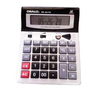 เครื่องคิดเลขพูดได้ภาษาไทย เครื่องคิดเลข รุ่น CL-901TK QC-6000