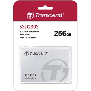 Transcend SSD230S 2.5"  256GB SATA III 6Gb/s SSD เอสเอสดี ฮาร์ดดิสก์ภายใน (TS256GSSD230S)