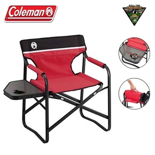 Coleman Deck Chair Red