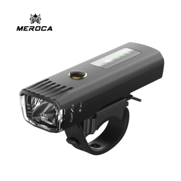 Meroca ไฟหน้าจักรยานชาร์จ Led Usb กันน้ํา