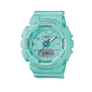 Casio G-Shock Mini นาฬิกาข้อมือผู้หญิง สายเรซิ่น รุ่น GMA-S130-2A - สีเขียวฟ้า