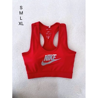 Nike  sport bra หลังกล้ามเก็บส่วนเกินรอบตัIS M L XL