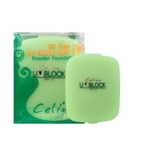 Celina [รีฟิว] UV Block Oil Free Powder Foundation : เซลิน่า แป้งพัฟ x 1 ชิ้น  svl