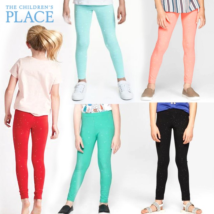 (2-16 ปี) Sparkle Place Leggings/Place Leggings PART 1 - Dark Tosca, 2T