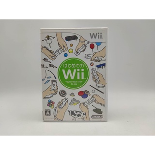 Wii Party รวมมินิเกมส์ สำหรับครอบครัว - แผ่นแท้ Wii JP แผ่นมีรอยเล็กน้อย เล่นได้