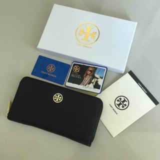 TORY BURCH  SAFFIANO WALLET กระเป๋าสตางค์ใบยาว Tory burch หนัง Saffiano