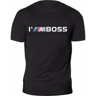 เสื้อยืดพิมพ์ลายแฟชั่น เสื้อยืดแขนสั้นลําลอง ผ้าฝ้าย พิมพ์ลายโลโก้ Bmw IM Boss M Power แฟชั่นสําหรับผู้ชาย 2022