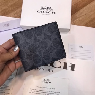 กระเป๋าสตางค์ Coach (hi-end1:1) งานสวยเทียบแท้ อปก.ครบ สินค้าถ่ายงานขายจริง