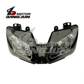 ไฟหน้ารถยนต์ แบบประกอบเอง สําหรับ Ninja 250 NINJA300 EX300R 13-14-15-16