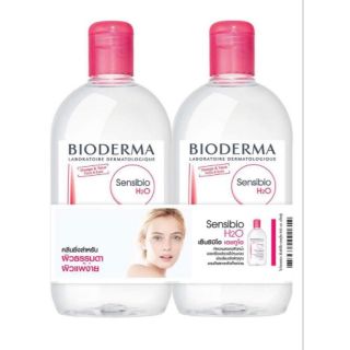 BIODERMA
ผลิตภัณฑ์ทำความสะอาดผิวหน้า Sensibio H2O ขนาด 500 มล. 2 ชิ้น/แพ็ค