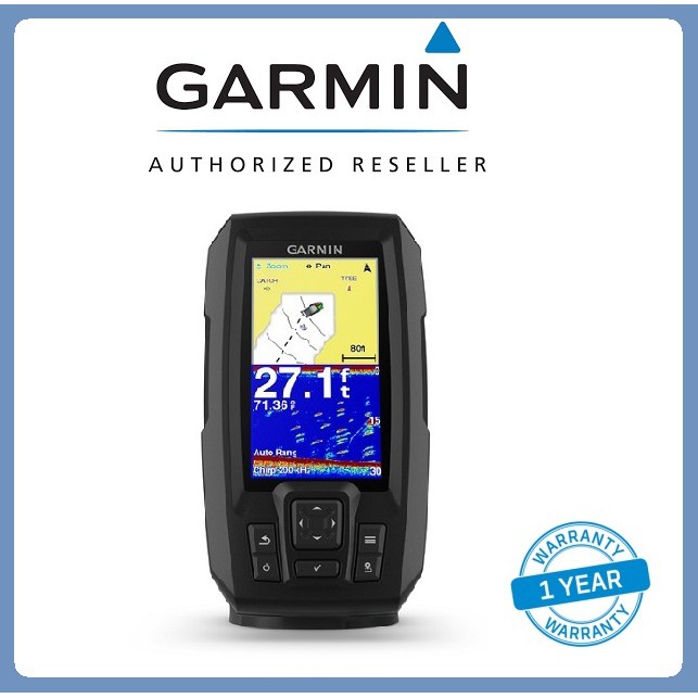 เครื่องหาปลา+GPS ยี่ห้อ Garmin Striker Plus 4 พร้อมหัว Transducer