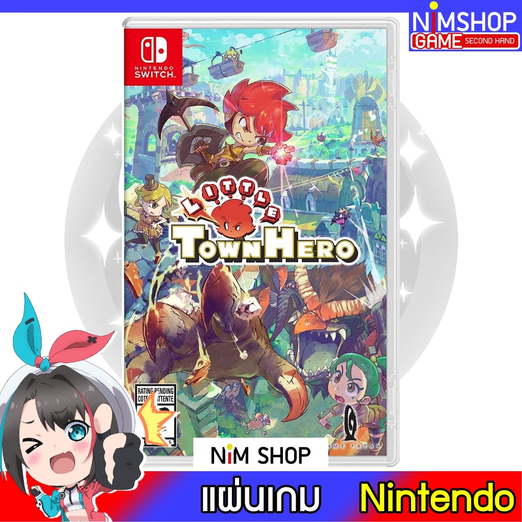 (มือ2) Nintendo Switch : Little Town Hero แผ่นเกม มือสอง สภาพดี