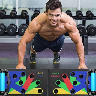 เครื่องวิดพื้น บอร์ดวิดพื้น ที่วิดพื้น สร้างกล้ามเนื้อ อก ไหล่ แขน Push Up Board ที่ช่วยวิดพื้น
