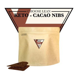 M-Choose Lean Nacho-Keto Cacao Nibs (ชูสลีน นาโช่คีโต รสคาเคา นิบส์)