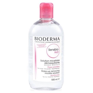 Bioderma Sensibio H2O 500 ml. สีชมพู