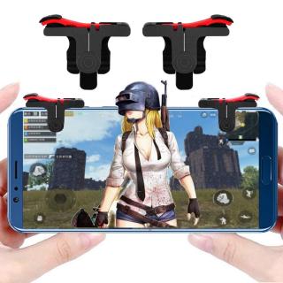 โทรศัพท์มือถือ เกม คอนโทรลเลอร์ เกมแพด Fire Button Aim Key L1R1 ย้าย PUBG จอยสติ๊ก Smart Phone Mobile Gaming Trigger