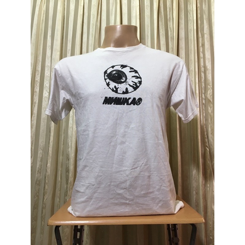 เสื้อสตรีท MNWKA EYEBALL Size M มือ2