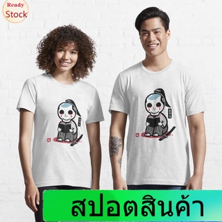 เสื้อยืดผู้ชายและผู้หญิง Dead Samurai likes reading books (for black tee etc) Essential T-Shirt Short sleeve T-shirtsS-5