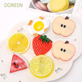 DOREEN Lemon Watermelon Fruits Strawberry Egg Hair Pins