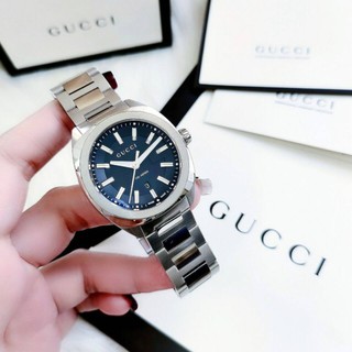 Shop อิตาลี GUCCI GG2570 BLACK DIAL WATCH YA142401 37 mm.