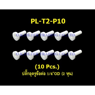 ปลั๊กอุดรูข้อต่อ 1/4OD (2 หุน) 10 Pcs.