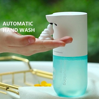 Auto Hand Wash Soap ครื่องปล่อยโฟมล้างมืออัตโนมัติ ล้างมือเซนเซอร์ในตัว เครื่องกดสบู่ 300ml SE3047