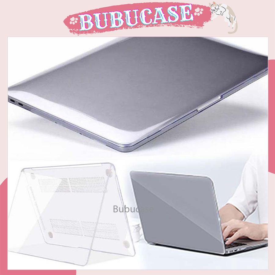 เคส Macbook - เคส Macbook โปร่งใสพลาสติก ABS คุณภาพสูง - Full Macbook Series 13" - 16"