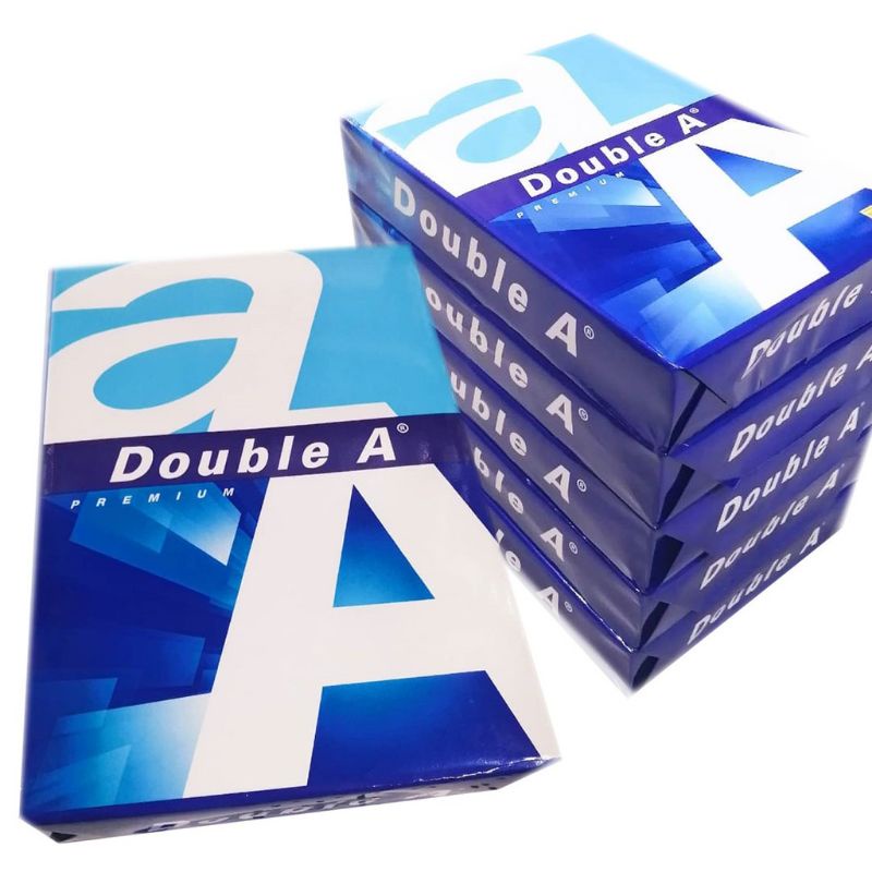 กระดาษ Double A A4 80แกรม 500ชิ้น/รีม