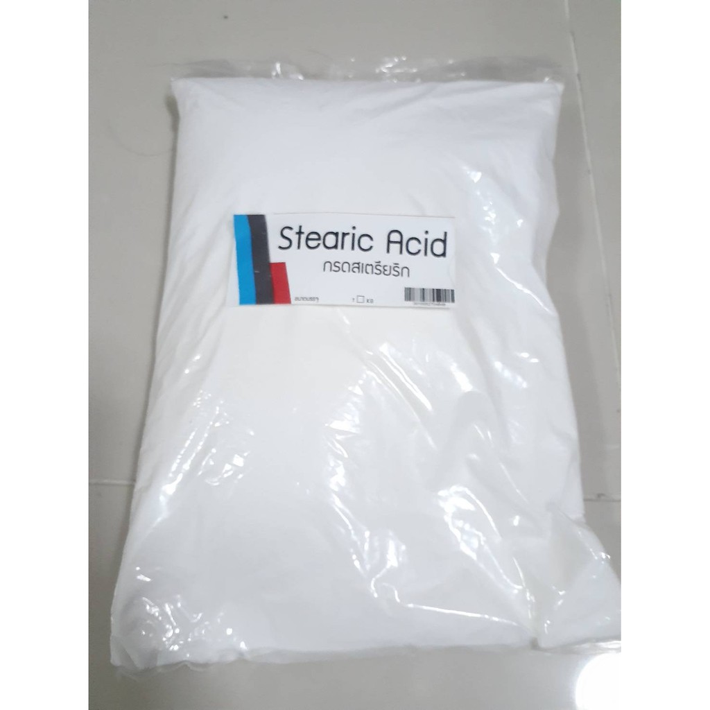 Stearic Acid สเตียริก แอซิด กรดสเตียริก ขนาด 500 1000 กรัม