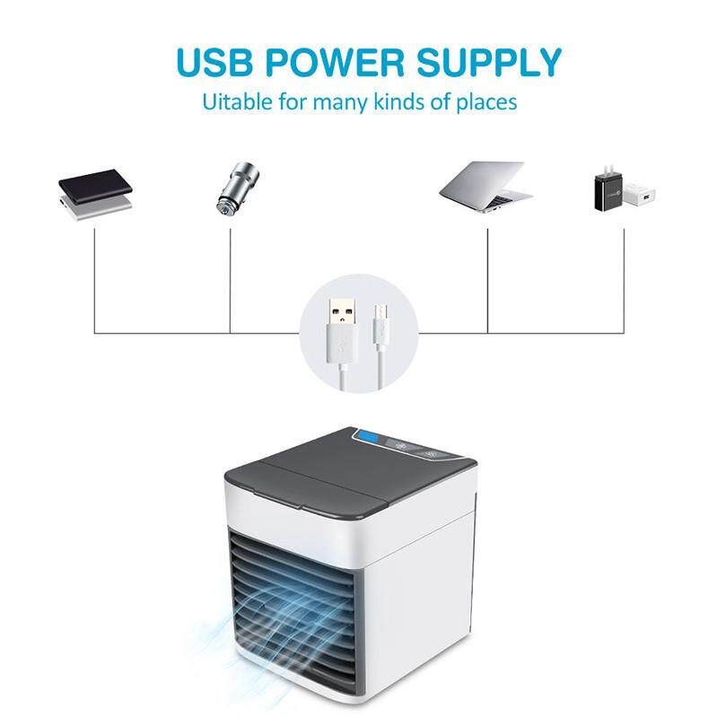 Air mini เครื่องทำความเย็นมินิ USB แอร์พกพา แอร์ตั้งโต๊ะขนาดเล็ก พัดลมไอเย็น - รูปที่ 2