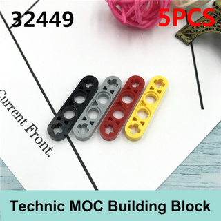 [Funbrick] อะไหล่เทคโนโลยี 5 ชิ้นพร้อม ตัวต่อที่มีชื่อเสียง Technology Moc 32449 1X4 Thin