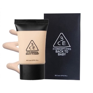 3CE B.B. Cream Back to Baby / Back to Baby BB Cream 30ml / Pore Velvet Primer 15g