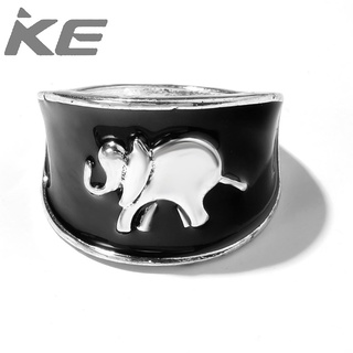 Alloy jewelry domineering stainless steel rose love ring ring men and women for girls for wome