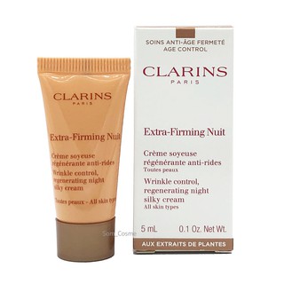 CLARINS Extra-Firming Night cream 5 ml.