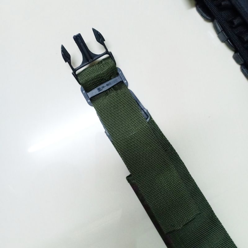 เข็มขัดกระสุนลูกซอง ใส่กระสุนได้จำนวน 24 นัด ความยาว 34 นิ้ว ปรับความความออกได้ถึงประมาณ 44 นิ้ว (ดำ/เขียว/ดิจิตอล/พราง) - รูปที่ 5