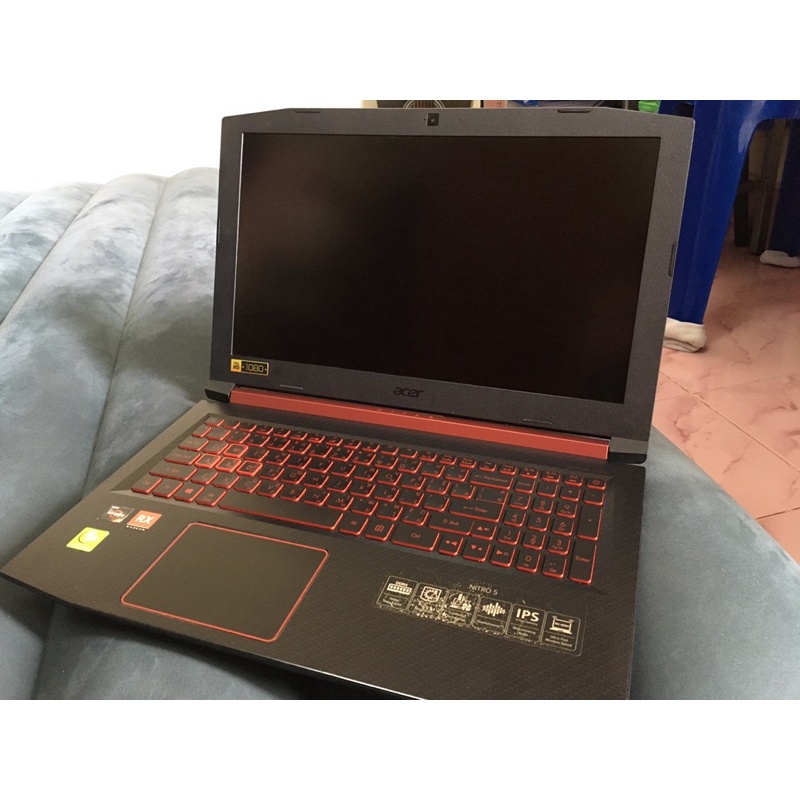 [มือสอง] Acer Nitro 5 AN515-42-R7EB Ryzen 5 2500U (4C/8T) RX560X (4G) SSD 240G+HDD 1 TB RAM 16 GB